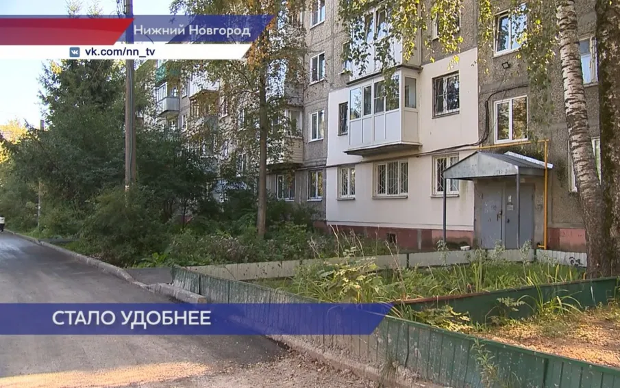 Восстановление проезда произведено возле жилого дома по улице Надежды Сусловой